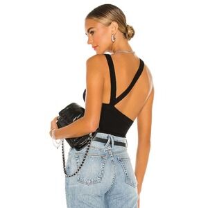 The line by k Ximeno Tank Top M Black NEW